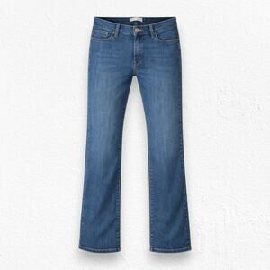 Levi's 512 Perfectly Shaping Medium Wash Mid Rise Wide Leg Bootcut Jeans Size 12